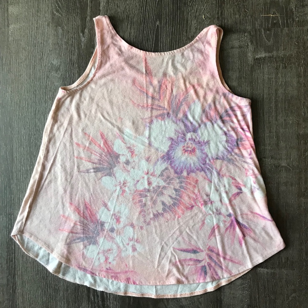 AEO Floral flowy tank top